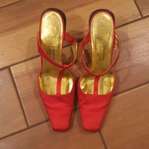 Christian Lacroix Rouge Mules
